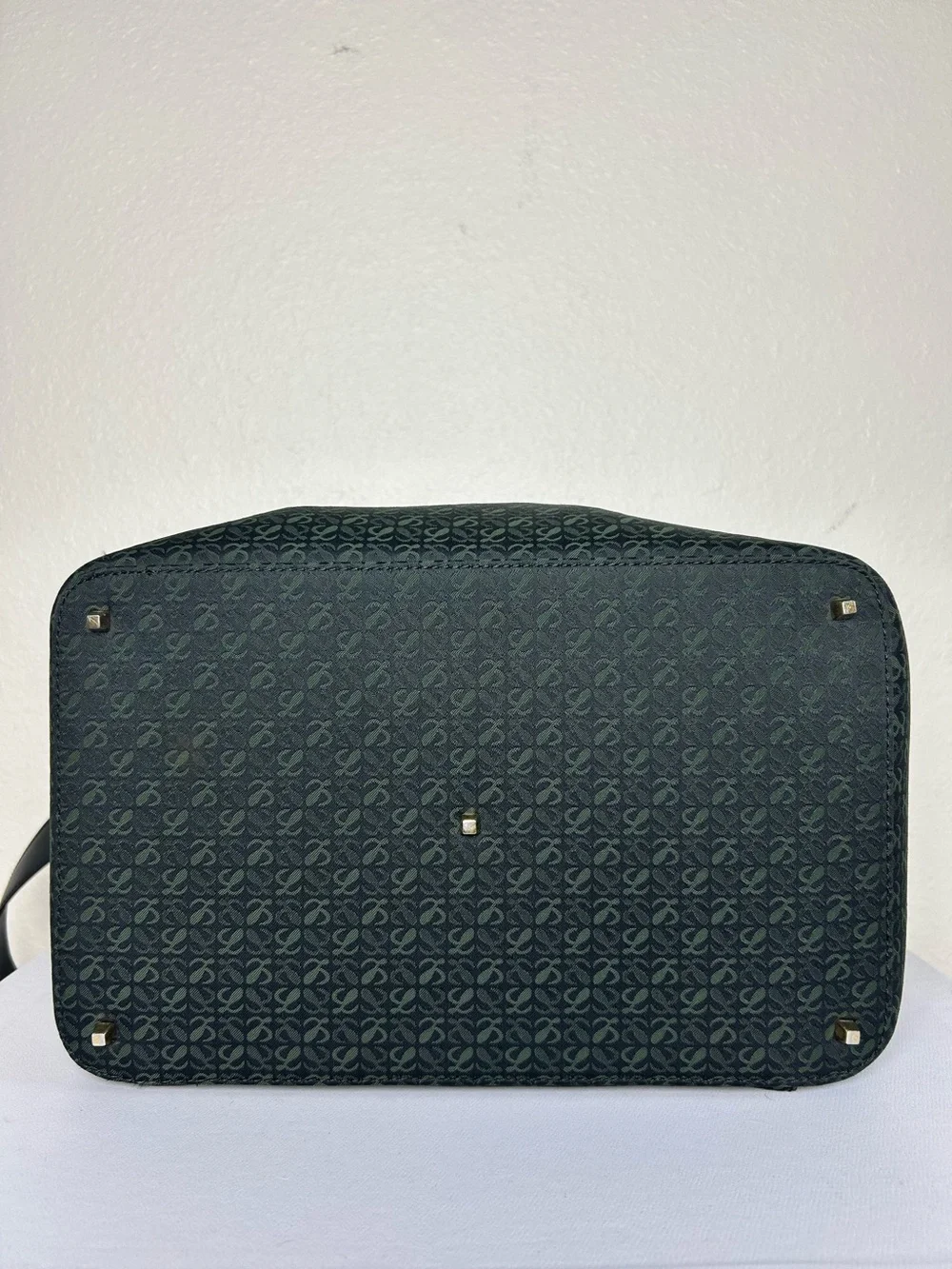 Loewe Anagram Jacquard Vanity Case Crossbody Bag